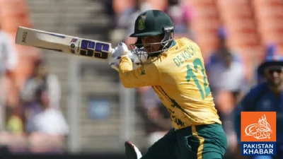 ٹی ٹوئنٹی ورلڈکپ: جنوبی افریقا نے افغانستان کے لیے 188 رنز کا ہدف مقرر کر دیا