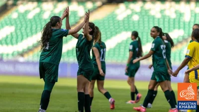 پاکستان ویمن فٹبال ٹیم کی تاریخ ساز فتح، حریف کو صفر آٹھ سے شکست