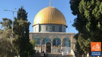 مسجد اقصیٰ میں پھر کشیدگی، اسرائیلی وزیر کی کارروائی پر شدید ردعمل