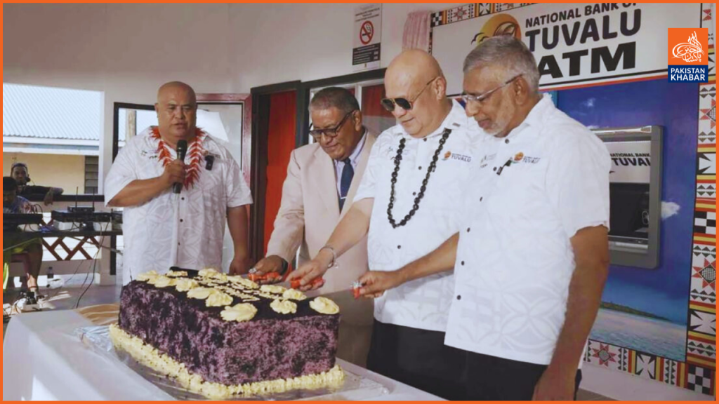 Small Island, Big Leap Tuvalu gets its first ATM